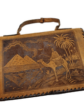 Load image into Gallery viewer, 1930s/1940s Egyptian Tourist Bag With Matching Purse
