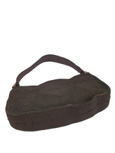 Load image into Gallery viewer, 1940s Brown Corde Bag With Several Different Compartments
