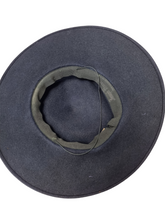 Load image into Gallery viewer, 1940s Navy Blue Felt Tilt Hat
