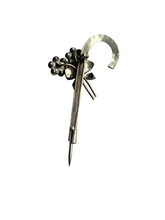 Load image into Gallery viewer, 1930s Deco French Marcastie and Faux Pearl Umbrella Brooch
