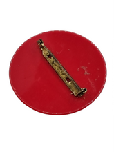 Load image into Gallery viewer, 1950s Red, White and Blue Laminated Brooch

