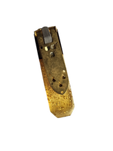 Load image into Gallery viewer, 1940s Rare Apple Juice and Black Bakelite Confetti Dress Clip
