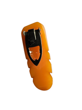 Load image into Gallery viewer, 1940s Chunky Egg Yolk Bakelite Dress Clip
