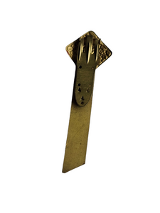 1930s Huge Art Deco Enamel Dress Clip