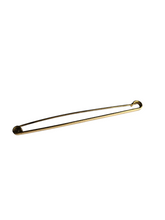 Load image into Gallery viewer, 1930s Deco Long Gold Tone Tie Pin
