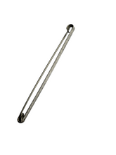 Load image into Gallery viewer, 1930s Deco Long Silver Tone Tie Pin
