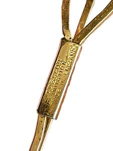 1930s Deco Gold Tone Horse Tie Pin