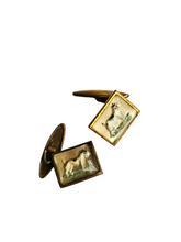 Load image into Gallery viewer, 1930s Art Deco Dog Cufflinks

