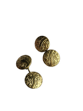 Load image into Gallery viewer, 1930s Deco Gold Tone Cufflinks

