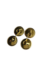 Load image into Gallery viewer, 1930s Deco Gold Tone Cufflinks
