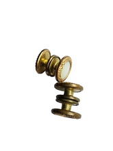 Load image into Gallery viewer, 1930s Deco Mop and Gold Tone Cufflinks
