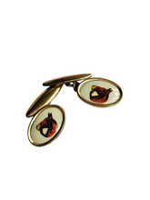 Load image into Gallery viewer, 1930s Deco Horse Cufflinks
