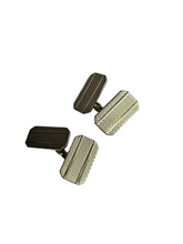 Load image into Gallery viewer, 1930s Art Deco Gold Tone Rectangle Cufflinks
