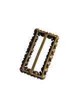 Load image into Gallery viewer, Edwardian Rectangle Glass Buckle
