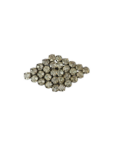 1930s Art Deco Tiny Glass Buckle