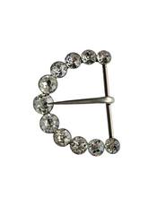 Load image into Gallery viewer, 1930s Art Deco Chunky Glass Buckle
