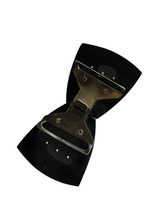 Load image into Gallery viewer, 1930s Deco Huge Black Buckle

