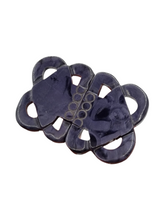 Load image into Gallery viewer, 1930s Deco Blue Galalith Buckle

