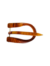 Load image into Gallery viewer, 1930s Torty Effect 3D Buckle
