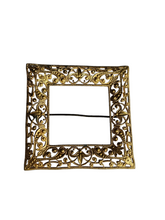 Load image into Gallery viewer, 1930s Unusual Czech Square Filigree Brooch
