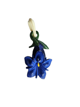 Load image into Gallery viewer, 1940s Carved Alpine Flower Drop
