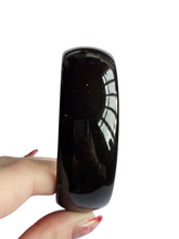 Load image into Gallery viewer, 1940s Dark Green Bakelite Bangle
