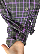 Load image into Gallery viewer, 1940s Purple and Black Check Suit
