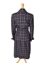 Load image into Gallery viewer, 1940s Purple and Black Check Suit
