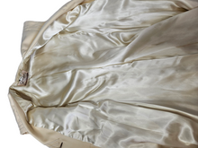 Load image into Gallery viewer, 1940s Cream Sailor Coat With Nautical Collar Back  and Buttons
