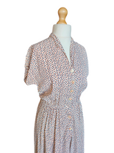 Load image into Gallery viewer, 1940s Rare Red, White and Blue French Flag Dress
