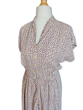 Load image into Gallery viewer, 1940s Rare Red, White and Blue French Flag Dress
