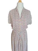 Load image into Gallery viewer, 1940s Rare Red, White and Blue French Flag Dress
