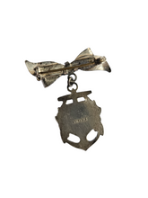 Load image into Gallery viewer, 1940s World War Two USN Sterling Silver Sweetheart Brooch
