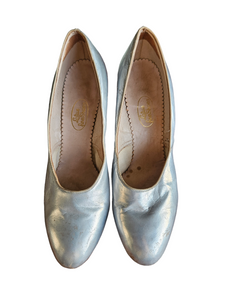 1920s Silver Court Shoes