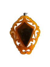 Load image into Gallery viewer, 1930s Celluloid Egyptian Revival Drop/Pendant
