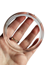 Load image into Gallery viewer, 1940s Clear Lucite Bangle
