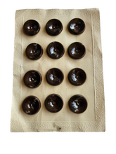 Load image into Gallery viewer, 1940s Deadstock Carded Brown Buttons
