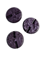 Load image into Gallery viewer, 1940s Purple/Grey Marbled Buttons
