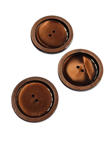 1940s Brown Buttons