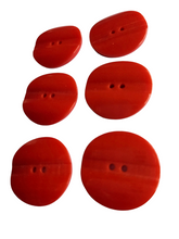 Load image into Gallery viewer, 1940s Red Plastic Buttons

