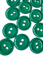 Load image into Gallery viewer, 1940s Emerald Green Buttons
