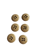Load image into Gallery viewer, 1940s Beige Plastic Buttons
