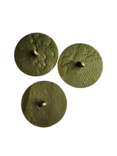 Load image into Gallery viewer, 1940s Thick Pear Green Buttons
