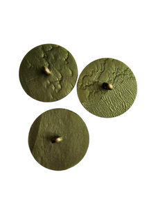 1940s Thick Pear Green Buttons