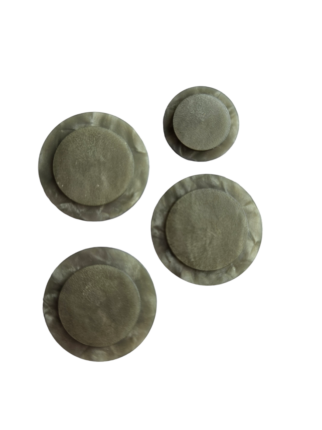 1940s Marbled Grey Buttons