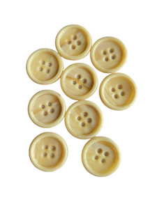 1940s Cream Buttons