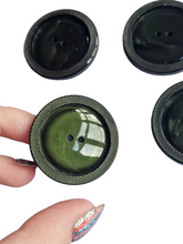 Load image into Gallery viewer, 1940s Moss Green Buttons
