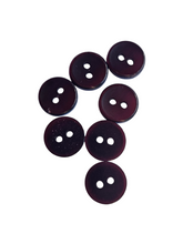 Load image into Gallery viewer, 1940s Burgundy Red Plastic Buttons
