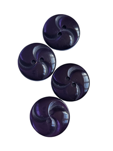 1940s Purple Plastic Buttons