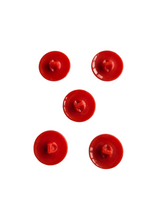 Load image into Gallery viewer, 1940s Red Plastic Flower Buttons

